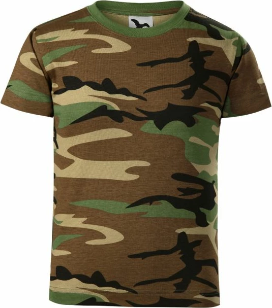 Maicë për fëmijë Malfini, modeli Camouflage Jr, ngjyrë kafe [Madhësia: 6 vjeç]