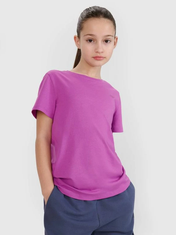 Maicë për vajza 4F, e purpurt