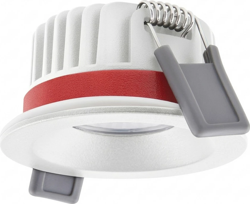 Spot LED inkastrues OSRAM SP FP FIX P, 8W, 680lm, 930 (3000K), IP65, me dimmer, i bardhë