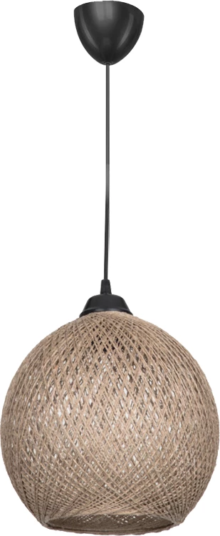 Dritë tavani PWL-0967 E27 kafe-e zezë D23x22cm