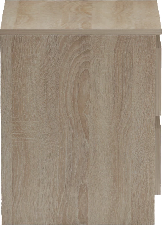 Komodinë anës shtratit Verena, ngjyrë sonoma-antracit, 40x40x50cm