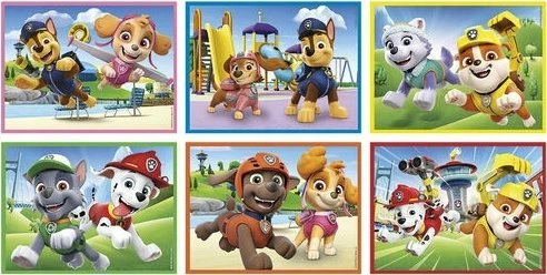 Kocka puzzle Clementoni Paw Patrol 12 copë (6 foto)