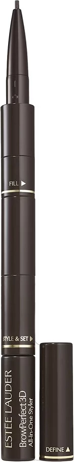 Laps për vetulla Estée Lauder BrowPerfect 3D All-in-One Styler 3-në-1 për femra 09 Dark Brunette, 2.07g