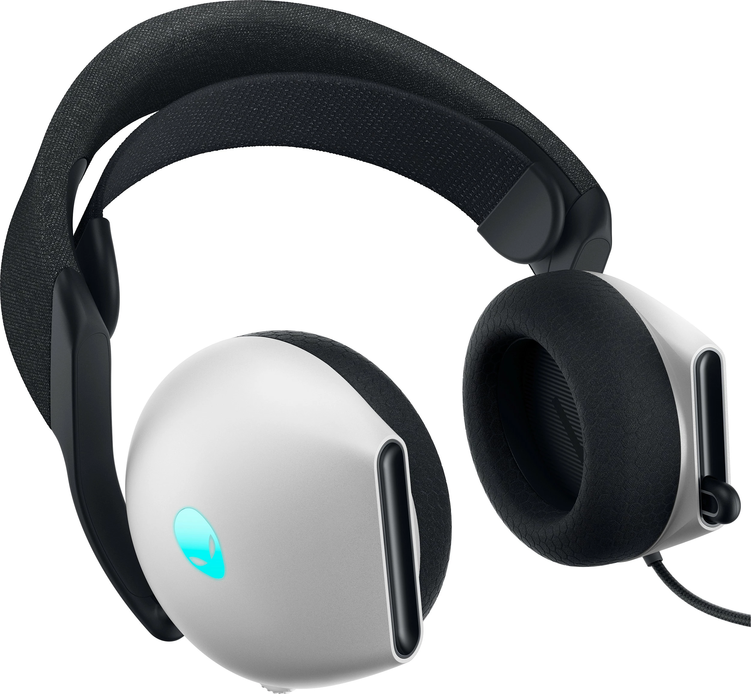 Kufje gaming Alienware Wired USB RGB 20, e bardhë