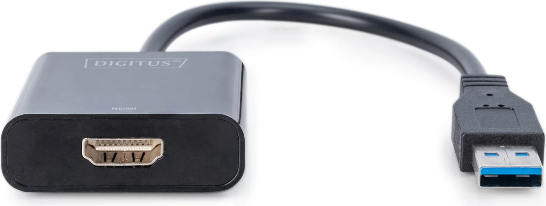Adapter USB 3.0 në HDMI Digitus deri 1080p, i zi