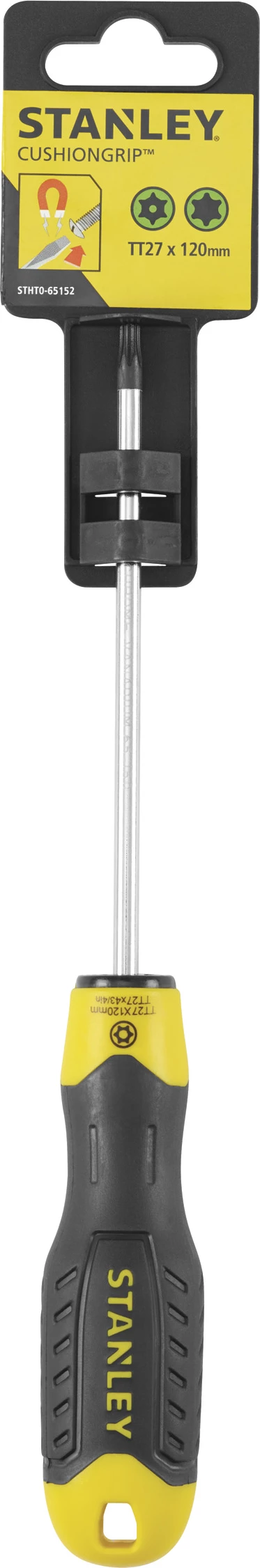 Kaçavidë Torx Stanley STHT0-65152 TT27 120mm zezë/verdhe