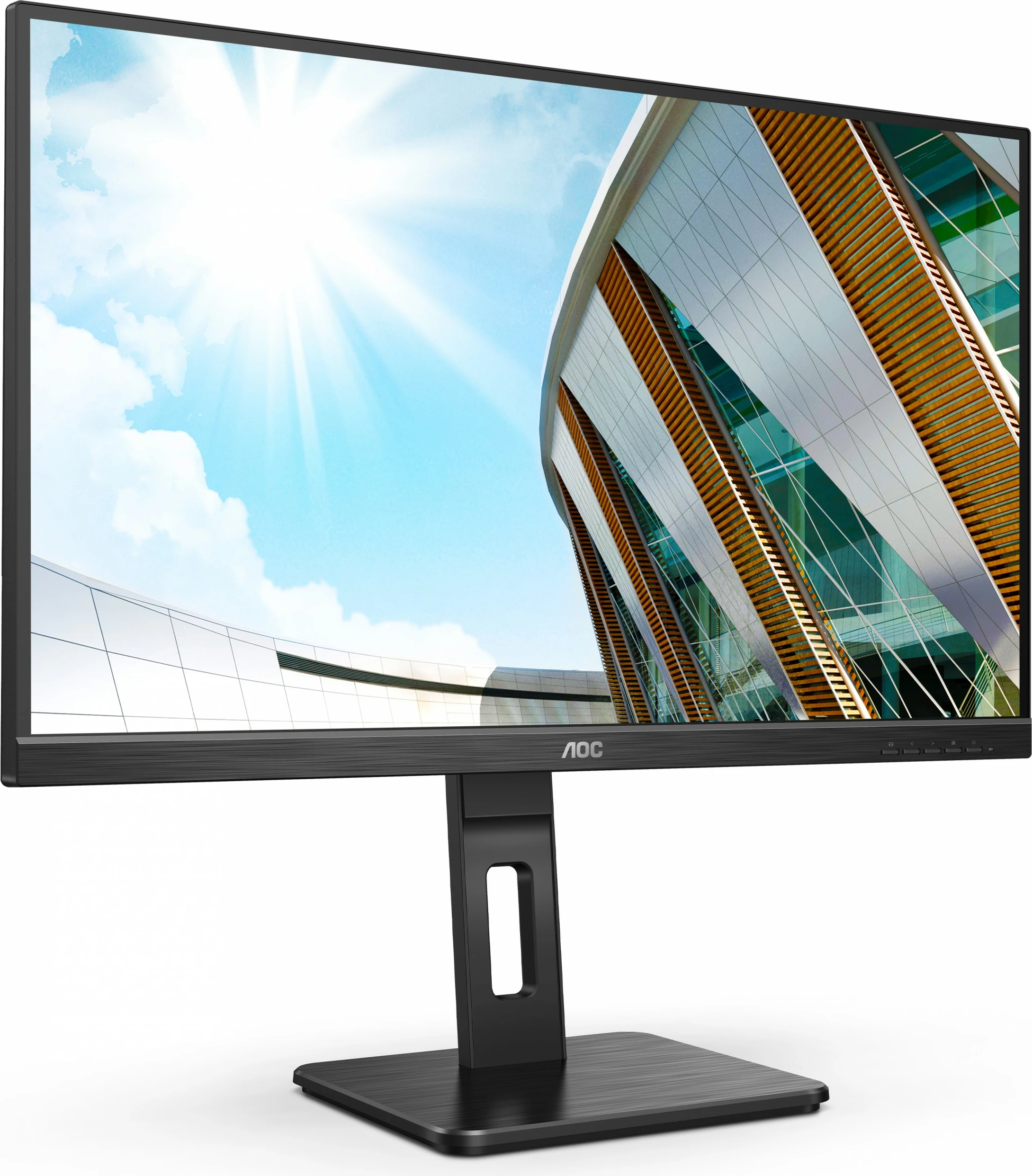 Monitor AOC U27P2CA, 27", 4K Ultra HD, LED, E zezë