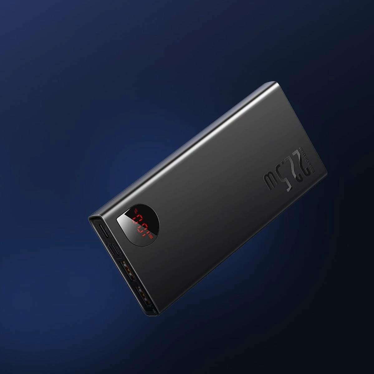 Powerbank Baseus Adaman 10000mAh 22.5W me display, 2x USB-A + USB-C, i zi
