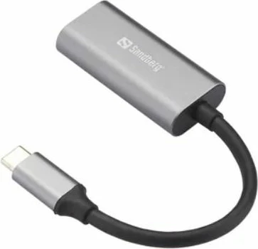 Adapter USB-C në HDMI Sandberg 136-12 4K/60Hz, argjend