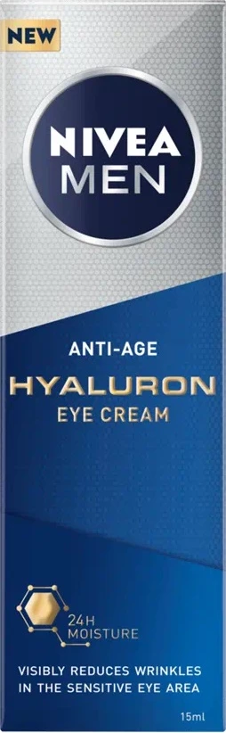 Krem për sy për meshkuj Nivea Hyaluron Anti-Wrinkle 15ml