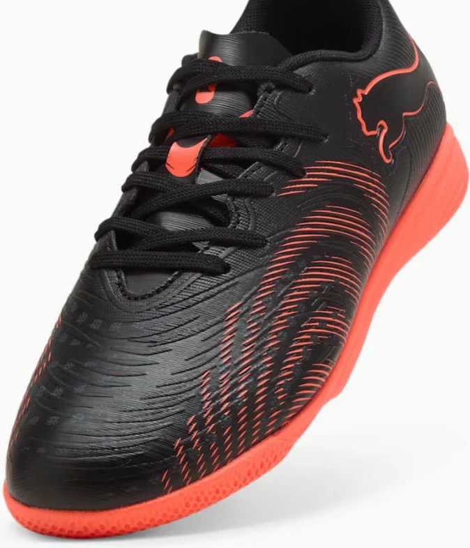 Atlete futbolli për fëmijë Puma FUTURE 9 PLAY Jr IT, të zeza