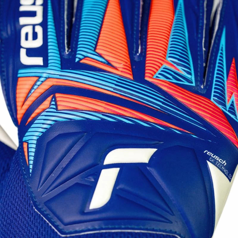 Doreza portieri Reusch Attrakt Starter Solid, të kaltra [Madhësia: 10.5]