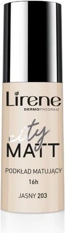 Krem pudër Lirene City Matt Light 203, 30ml