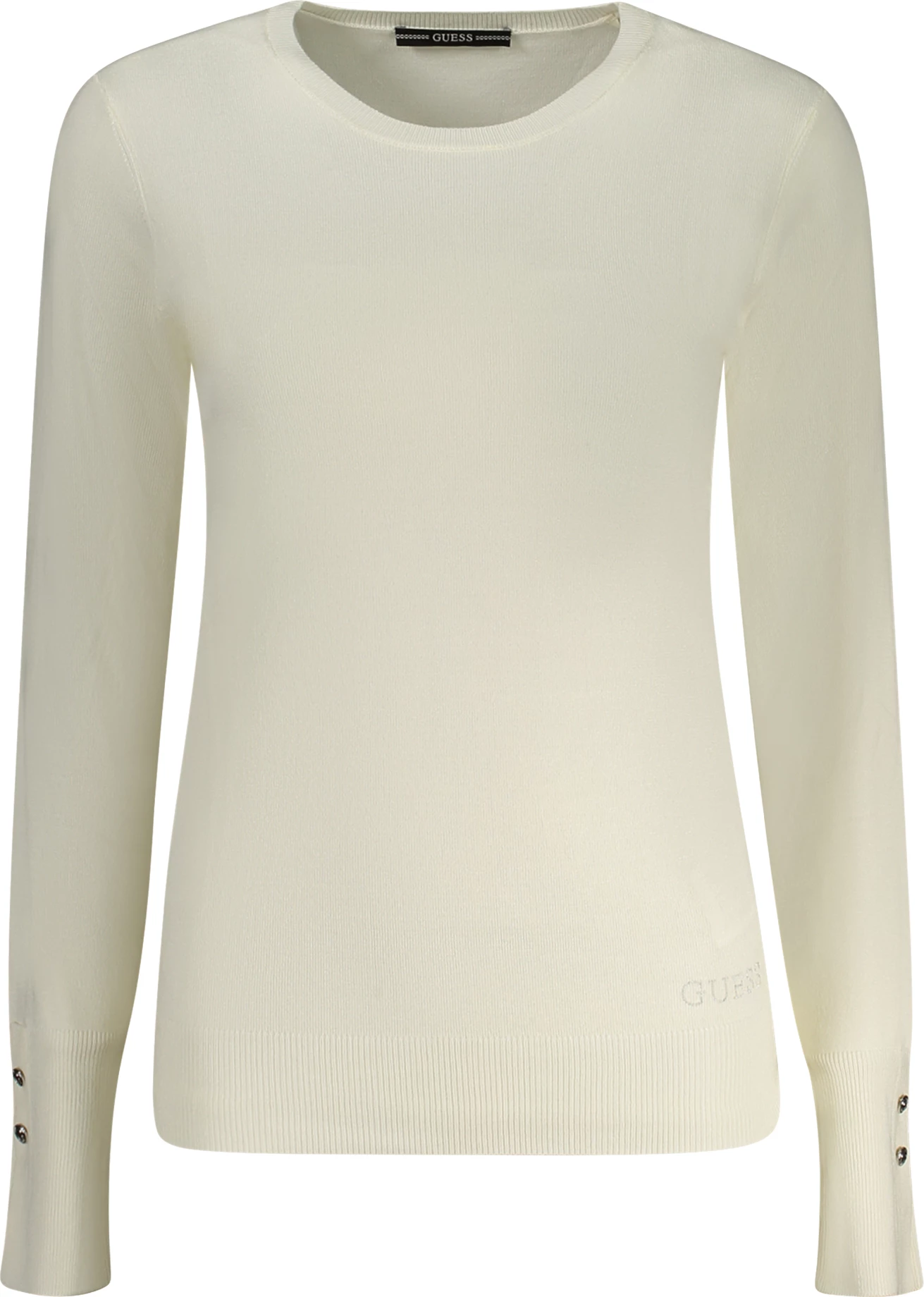 Xhemper GUESS JEANS femra, të bardhë