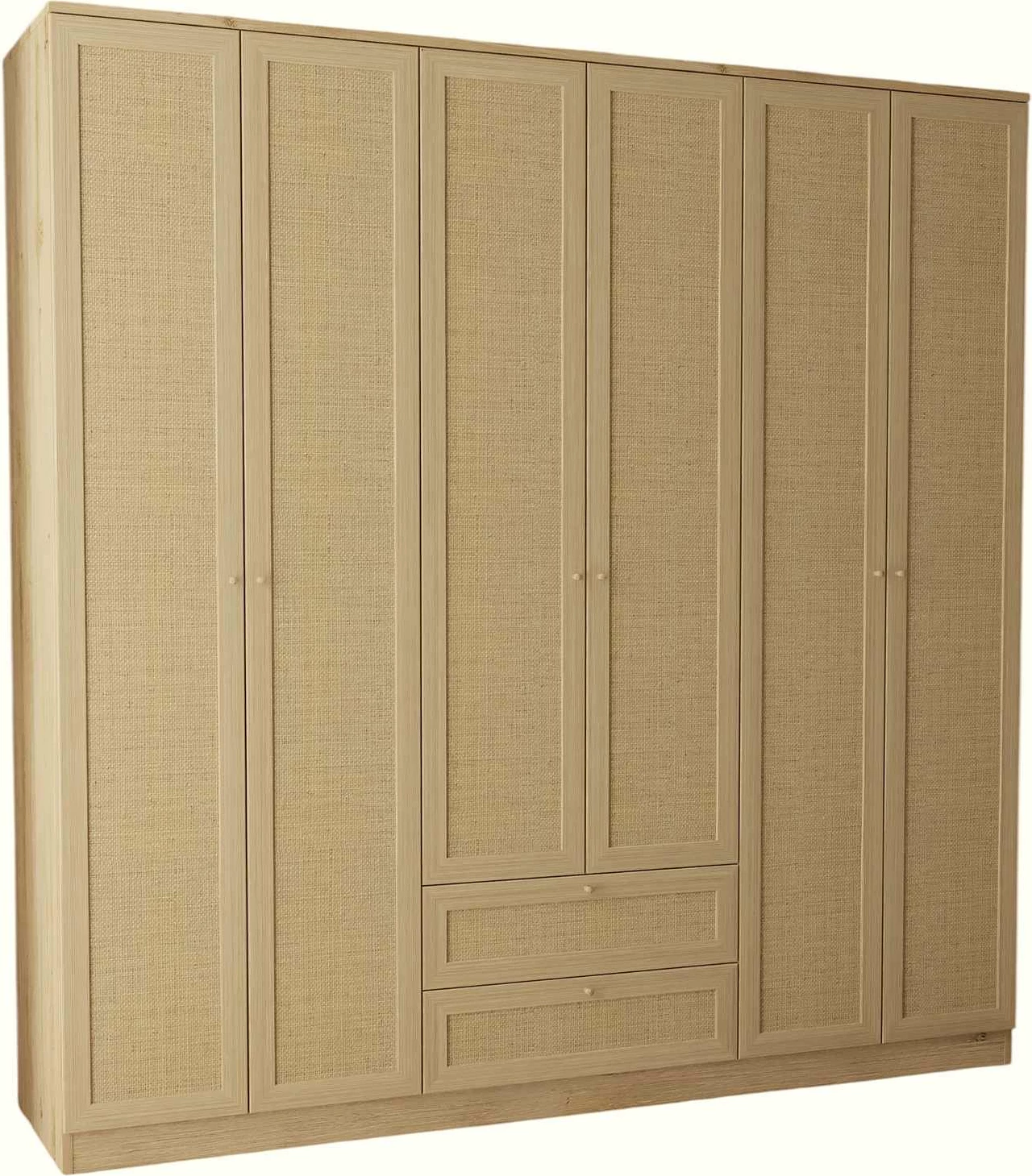 Dollap rrobash, ngjyrë bezhë, Skye Decor, Baru 6 210