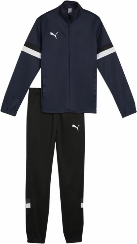 Trenerka për fëmijë Puma, në ngjyrë të zezë dhe blu marine