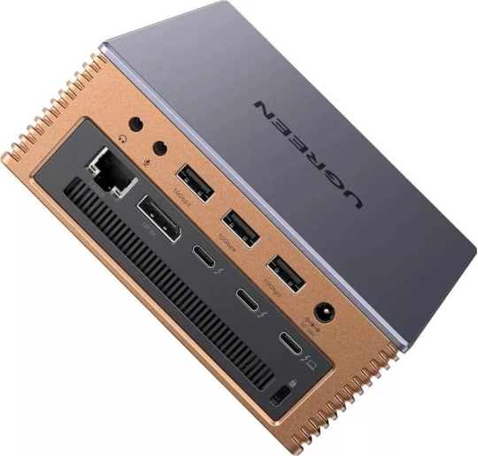 Stacion dokimi Thunderbolt 5 UGREEN Revodok Maxidok 85590F 17-në-1, 8K@60Hz, 240 W, M.2 NVMe, gri
