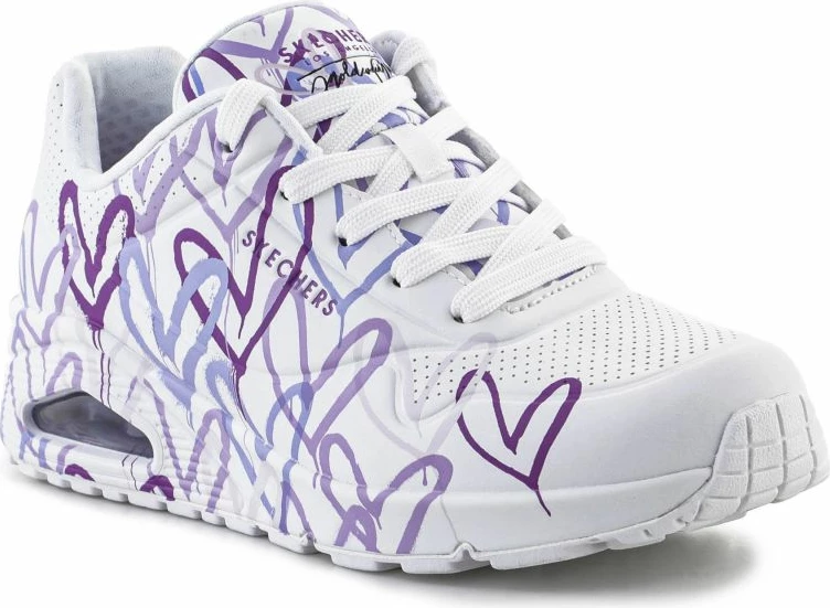 Atlete Skechers për femra, të bardha