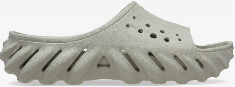 Flip-flops Crocs, gri/argjend