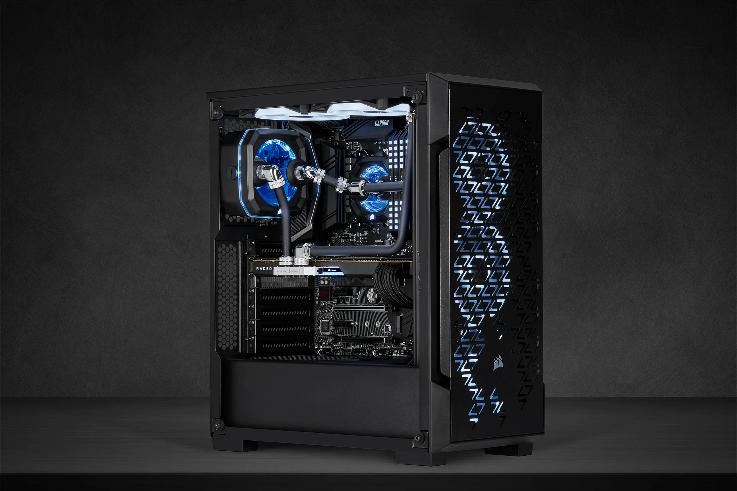 Tubing Corsair CX-9059008-WW, PMMA, 3 copë, e zezë