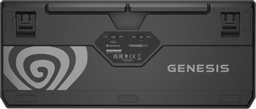 Tastierë mekanike Genesis Thor 230 TKL, pa kabllo, RGB, Outemu Silent Lemon, e zezë