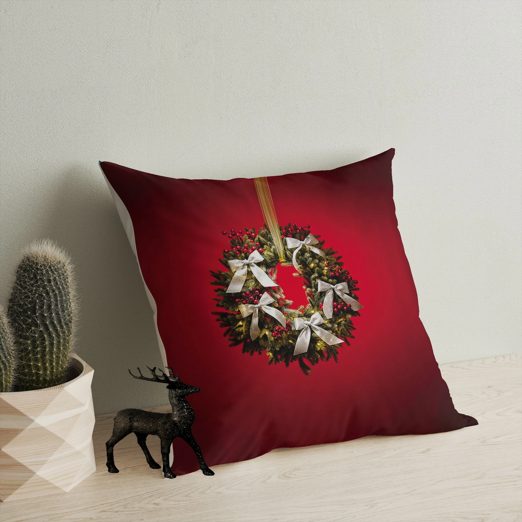 Jastëk dekorativ Aberto Design, A12964, shumëngjyrësh, 43x43cm