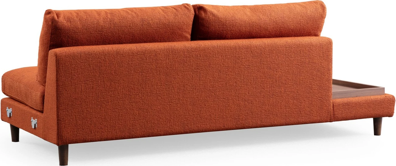 Këndare Atelier del Sofa New Tulip me puf, portokalli