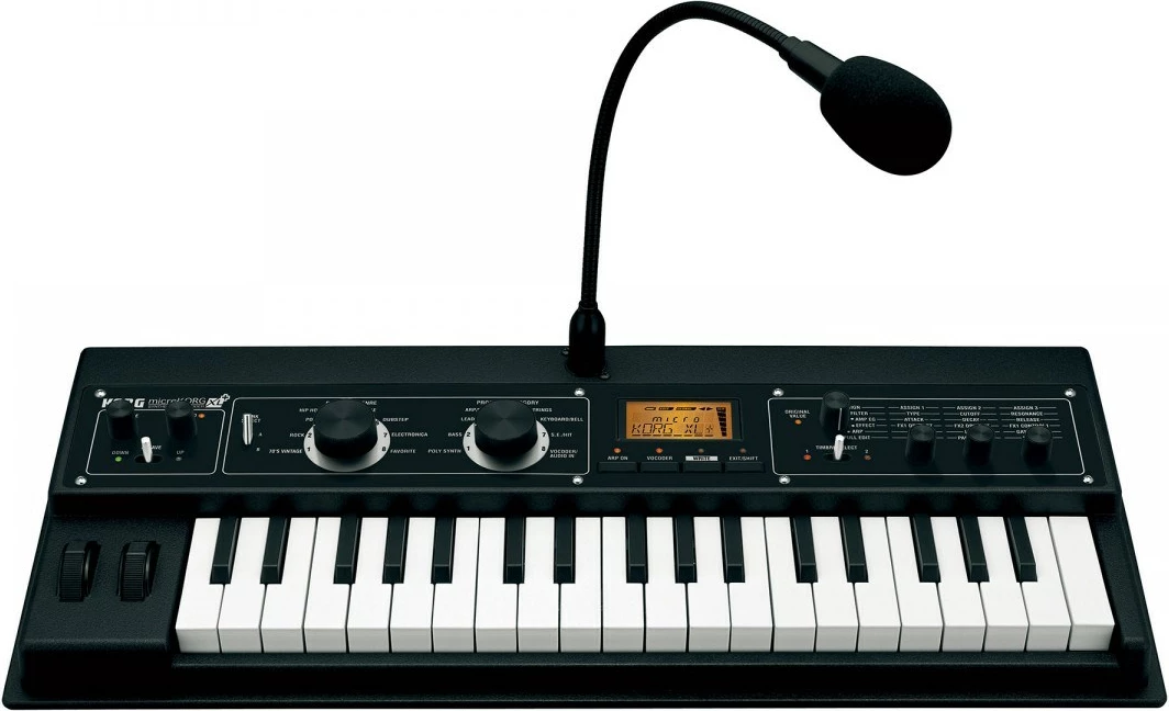Sintetizator Korg microKORG XL+, vocoder, i zi