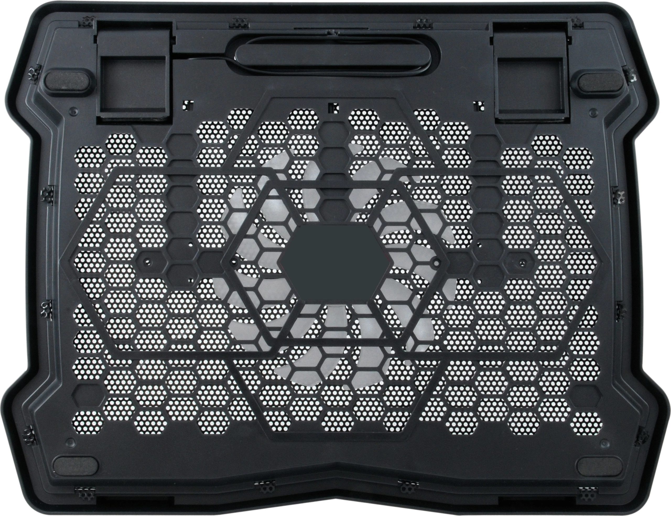 Mbajtëse ftohëse Conceptronic 1-Fan USB-A2.0 për laptop 15.6 inç, e zezë