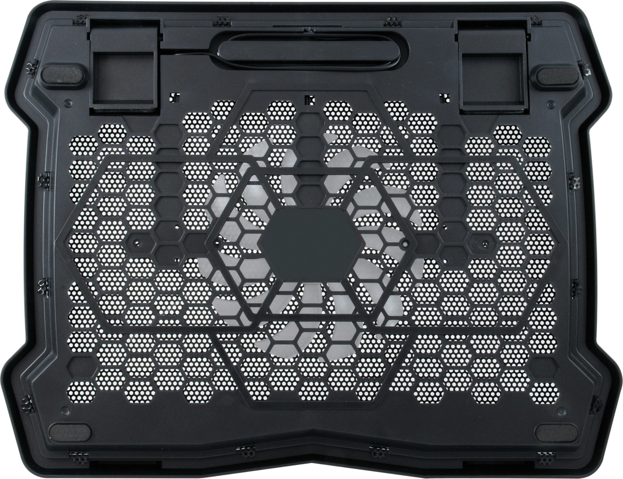 Mbajtëse ftohëse Conceptronic 1-Fan USB-A2.0 për laptop 15.6 inç, e zezë