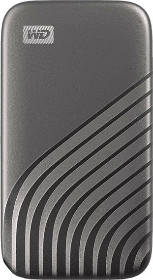 SSD ekstern Western Digital My Passport 2TB, USB-C 3.2 Gen 2, 1050MB/s, Gri