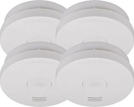 Alarm tymi Brennenstuhl RM L 3100, set 4 copë, 85 dB, i bardhë