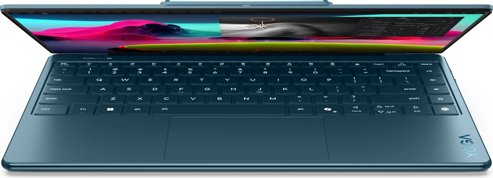 Kompjuter Lenovo Yoga Slim 9 14ILL10 Evo, 14 inç 4K OLED Touch, Core Ultra 7 258V, 32GB/1TB SSD, Win11, kaltër