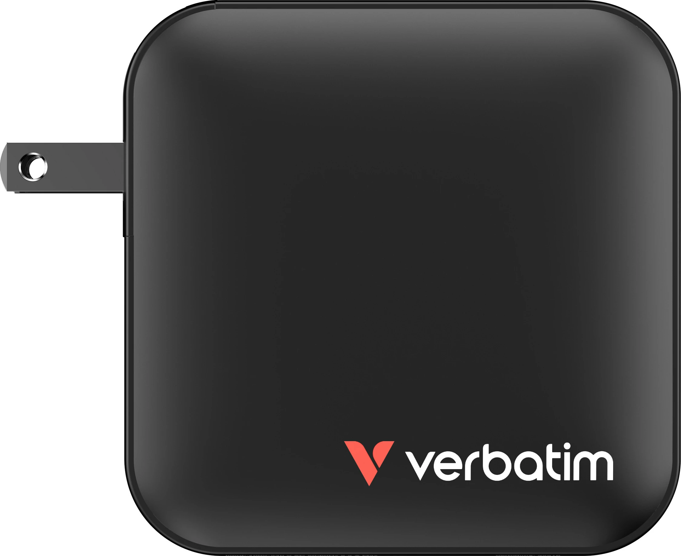 Karikues Verbatim Mini GaN 165W, 4 porta USB-C/USB-A, PD 3.1 140W, QC 3.0, me adaptor EU/UK, i zi