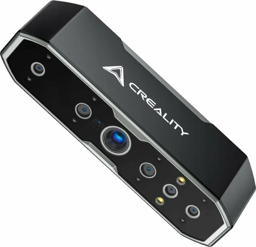 Skaner 3D Creality CR-Scan Otter, saktësi 0.02 mm, skanim me ngjyra 24-bit, USB-C, i zi