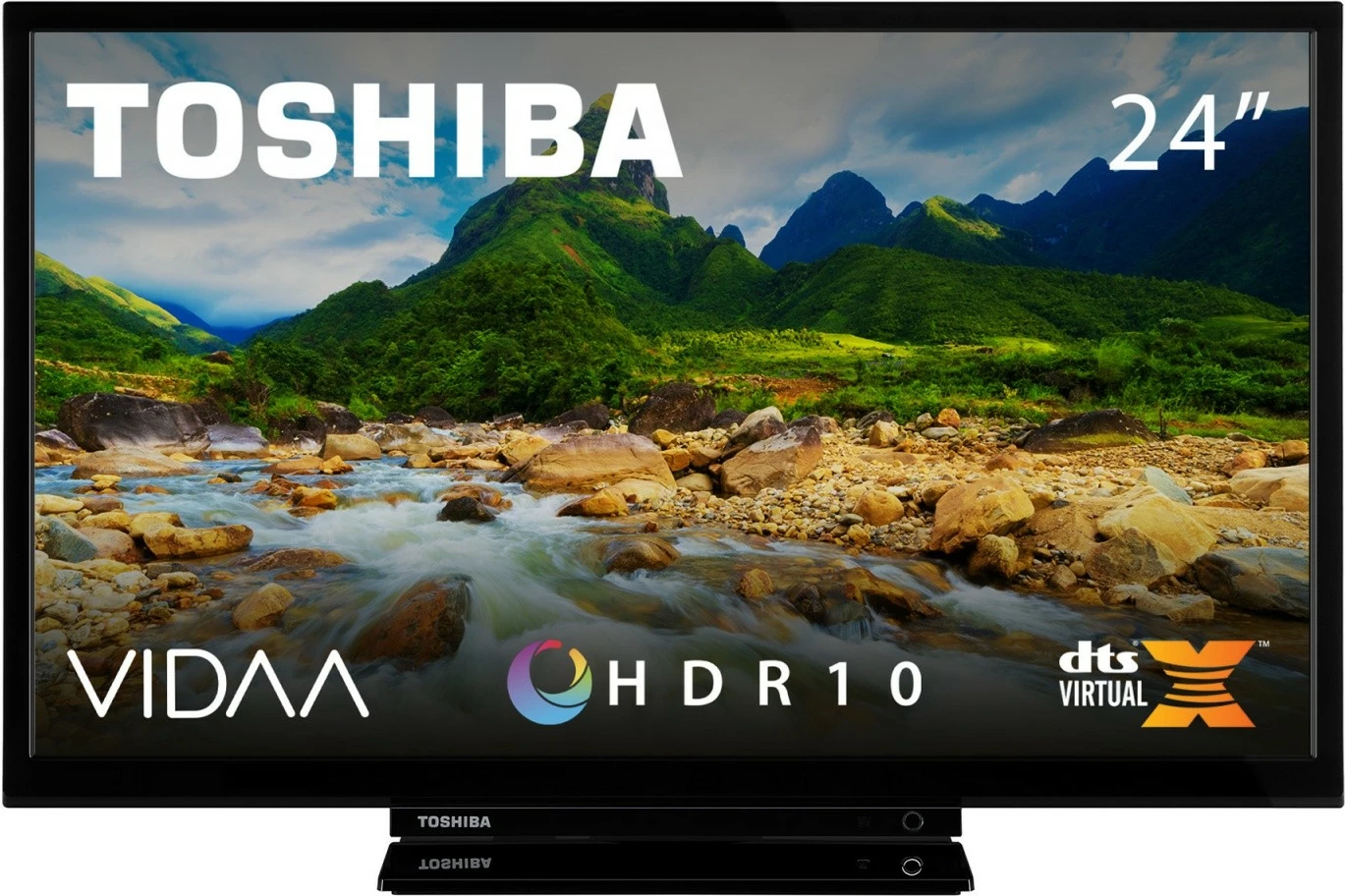 Televizor LED Toshiba 24WV3F63DG, 24 inç, HD Ready, Smart TV, i zi