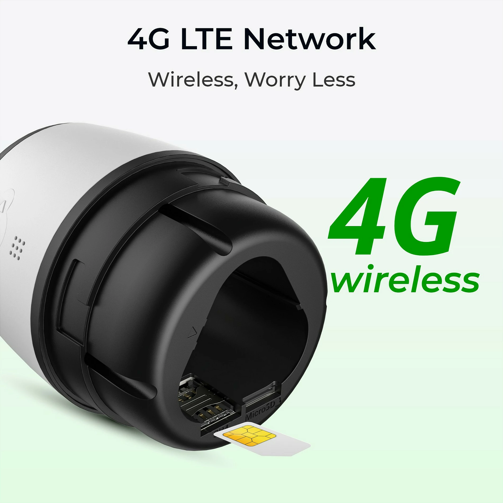 Kamerë sigurie Reolink Go Series G330, IP, e jashtme, pa tela, e bardhë