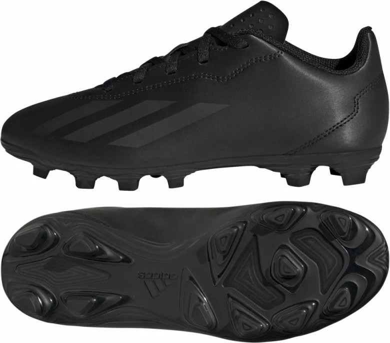 Atlete për fëmijë adidas X Crazyfast.4 FxG Jr, të zeza