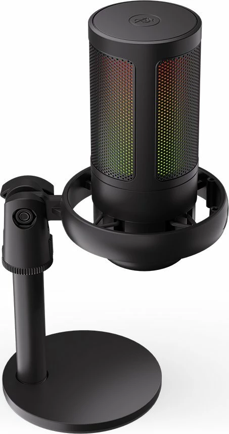Mikrofon Krux Epic 1000S KRXC007, kondensator cardioid, RGB, USB-C/3.5 mm, i zi