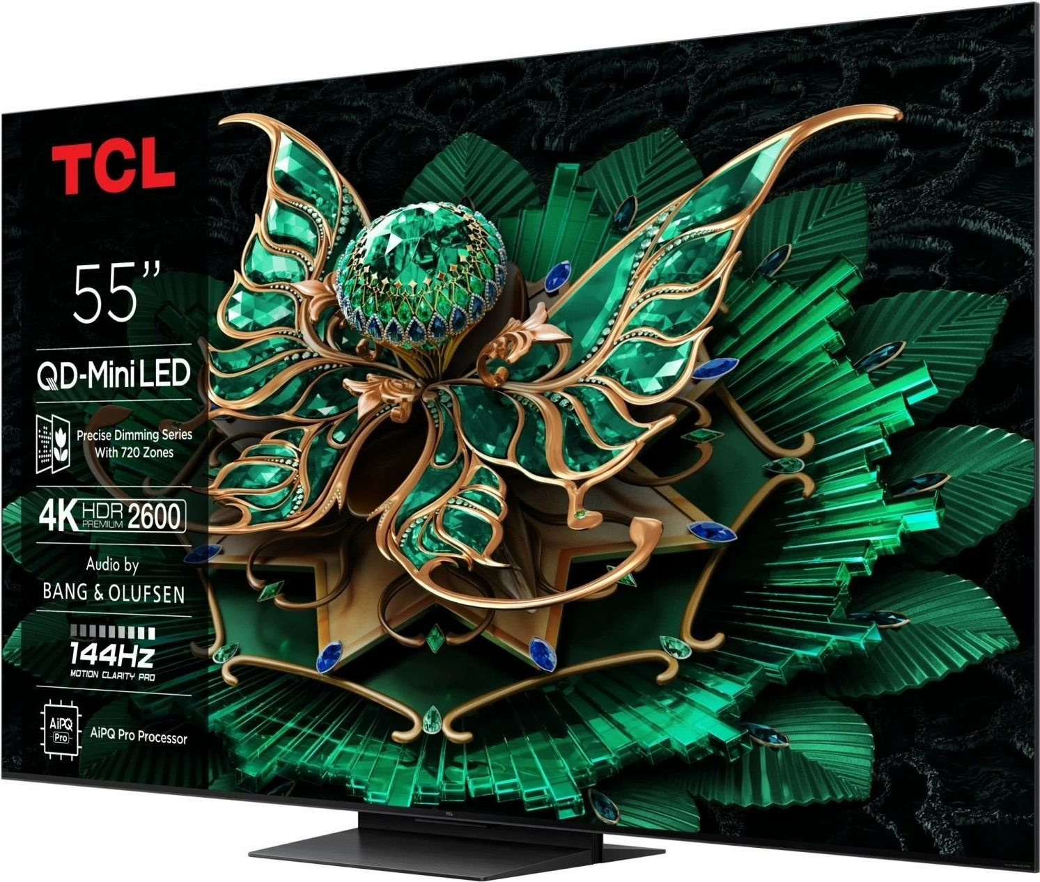 Televizor TCL 55Q7C 55" 4K Ultra HD Mini LED Google TV, i zi
