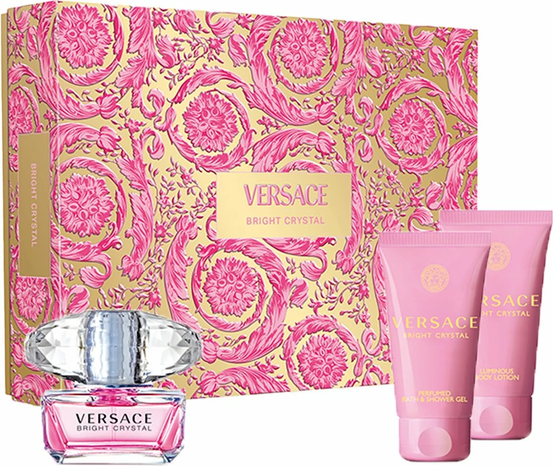 Set Eau de Toilette për femra Versace Bright Crystal 50ml