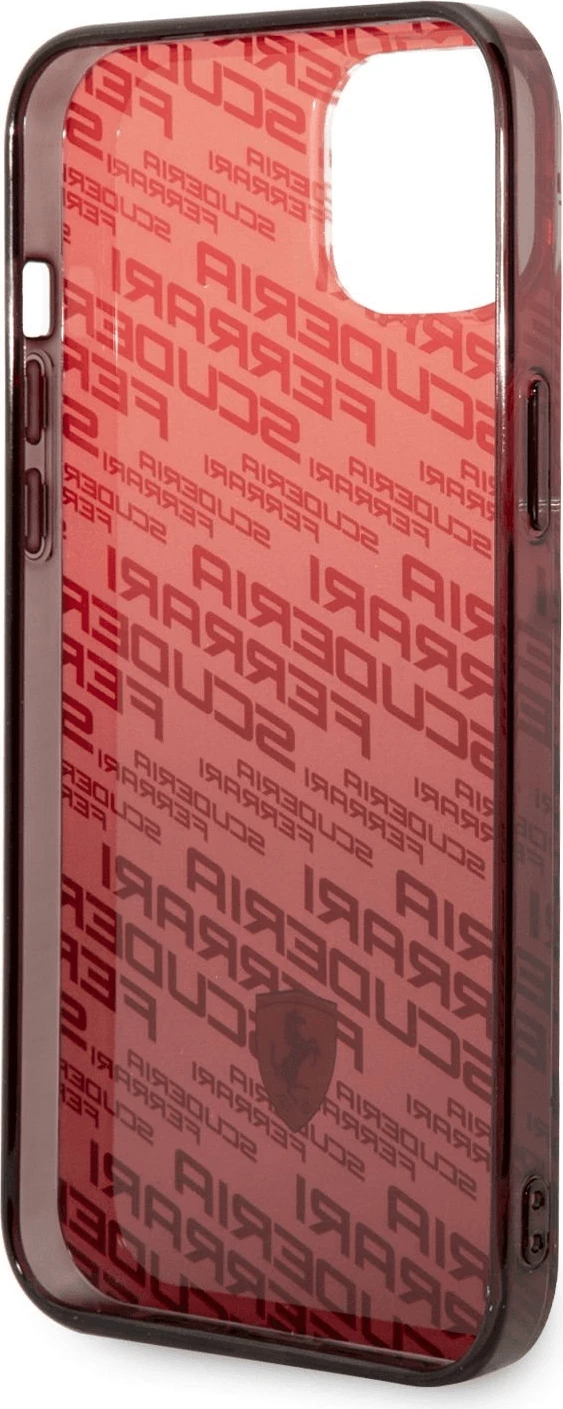 Mbështjellës silikoni Ferrari Scuderia Ferrari FEHCP14MEAOR për iPhone 14 Plus, i kuq