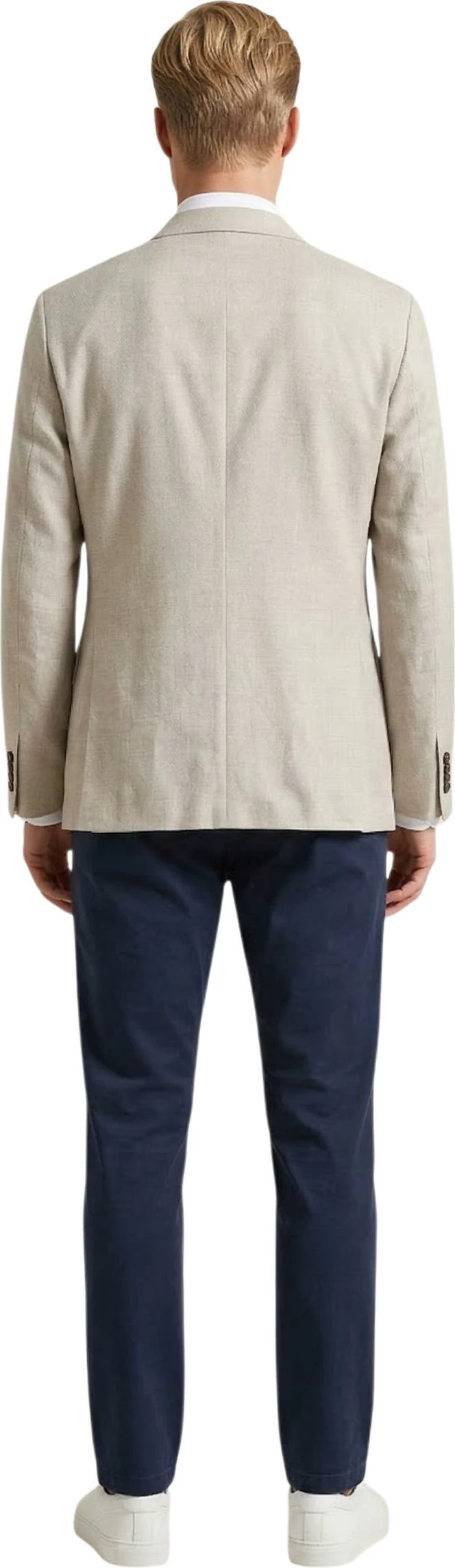 Blazer për meshkuj YOS APAMILCARE262GG-15, bezhë e çelët [Madhësia: 3XL]