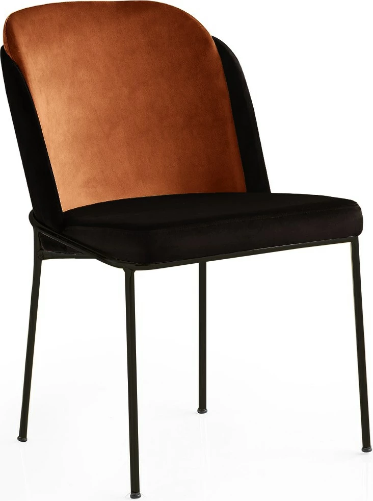 Set karrigesh (2 copë), Hanah Home, DR - 147 V2, ngjyrë e kuqe tjegulle dhe e zezë