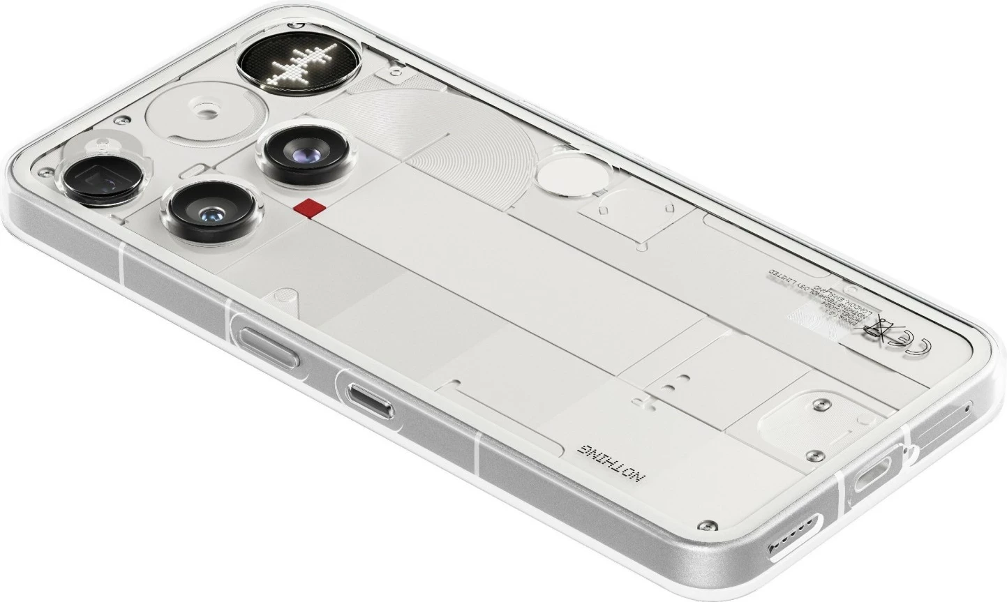Celular Nothing Phone 3 5G, 16GB RAM, 512GB, bardhë