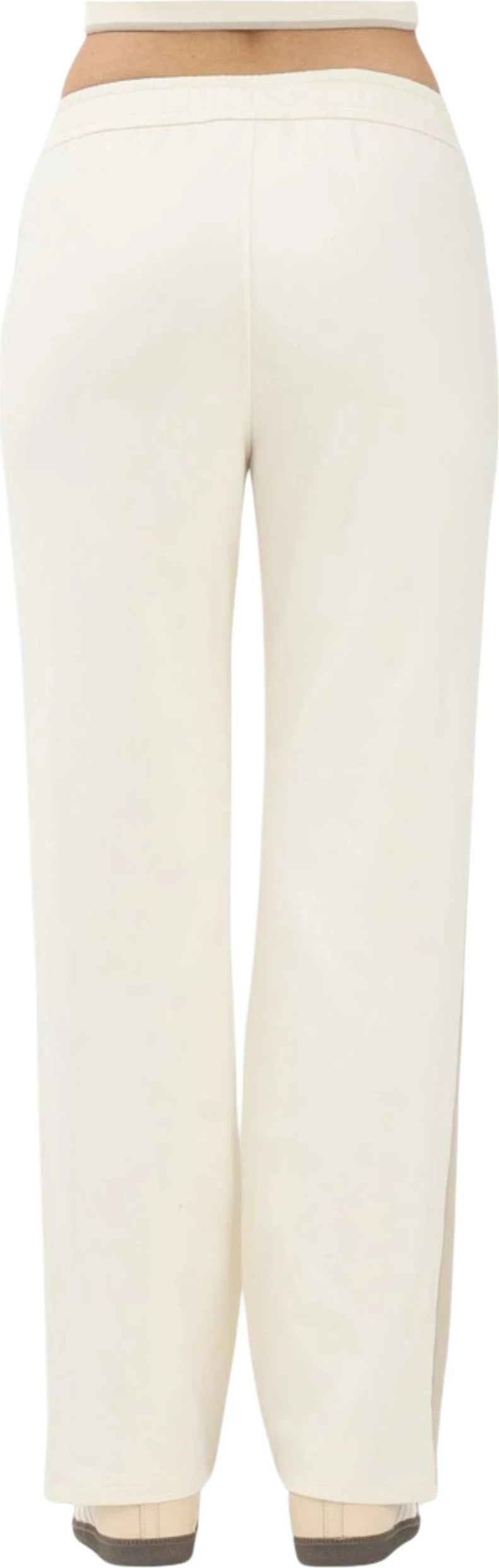 Pantallona sportive për femra Calvin Klein Jeans LV047E225G, krem [Madhësia: M]