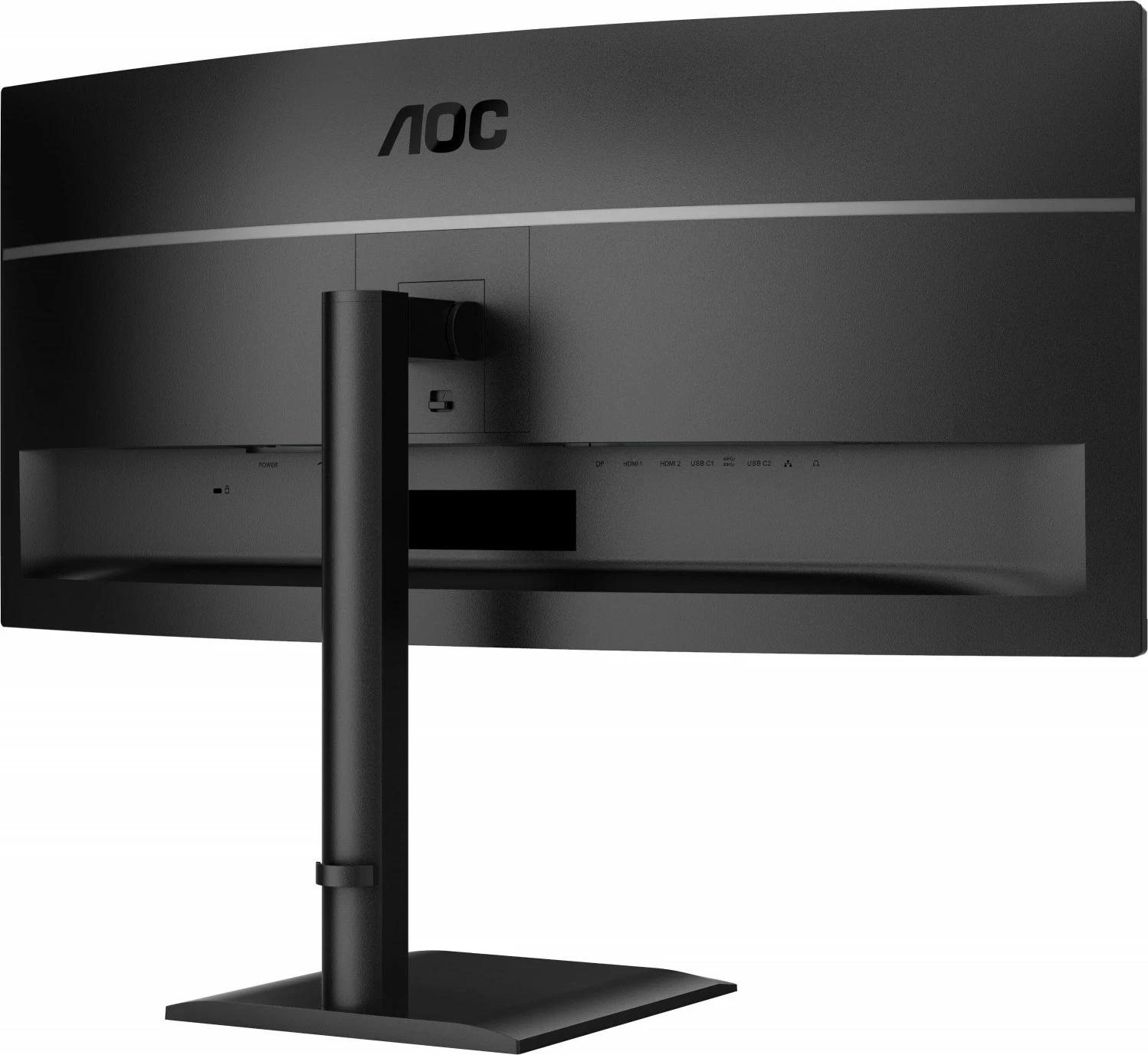 Monitor AOC CU34E4CV, 34 inç, UWQHD, 120Hz, VA, e zezë
