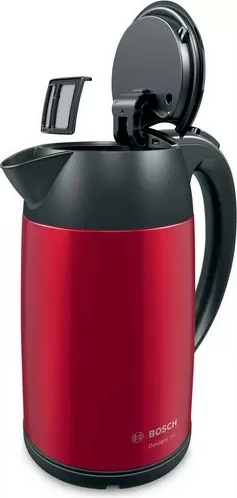 zierëse uji elektrike, Bosch, TWK3P424, 1.7 L, e kuqe