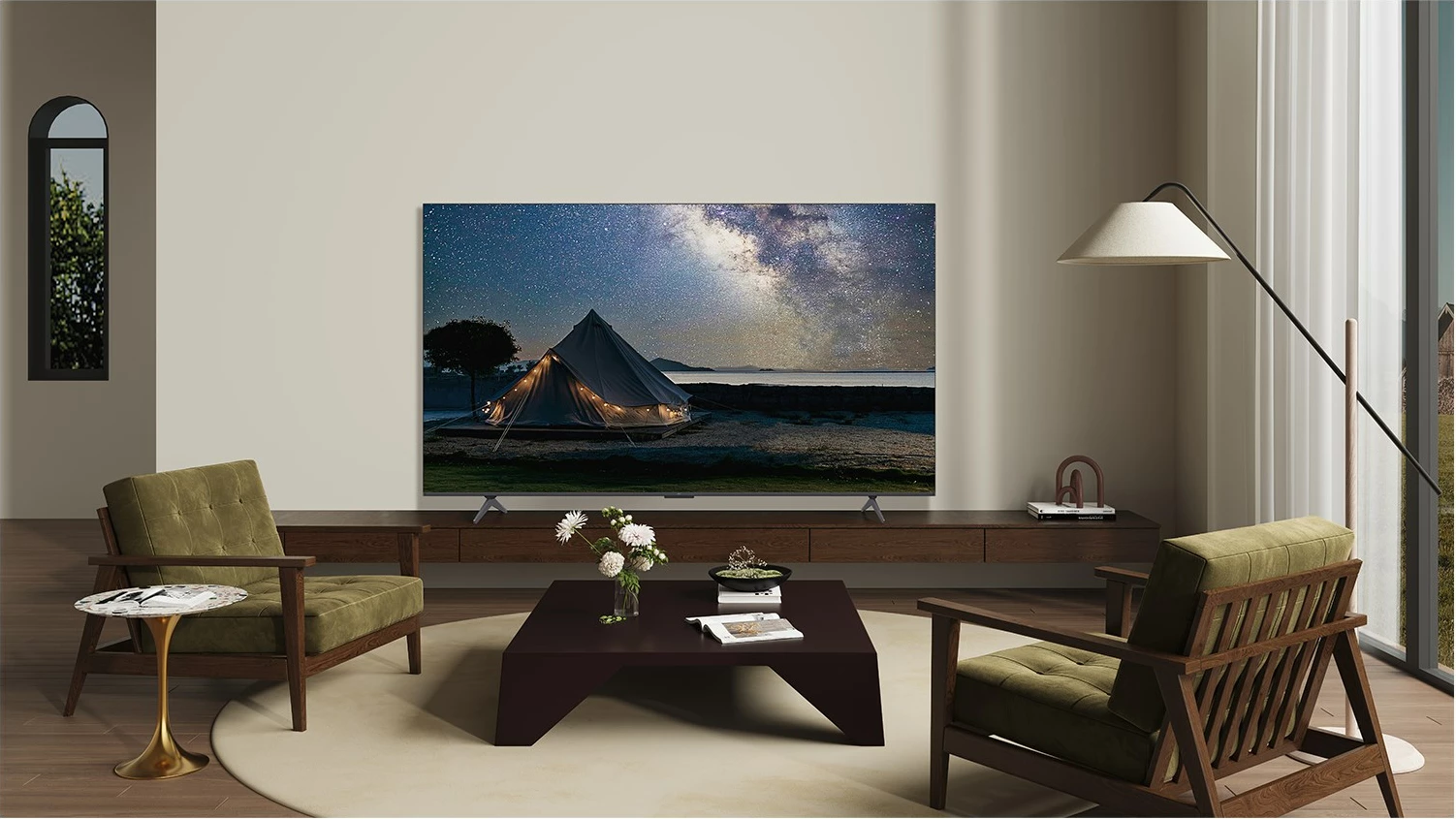 TV QLED TCL 43P79K, 43 inç, 4K Ultra HD, Smart TV, Metallic