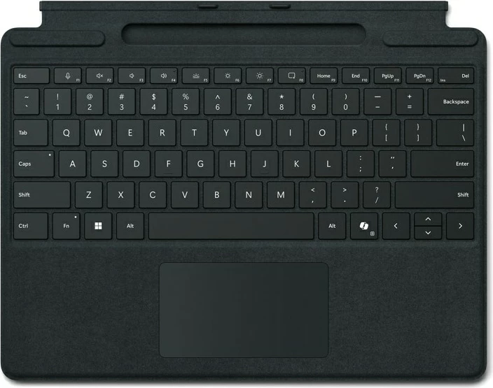 Tastierë Microsoft Surface Pro për biznes, QWERTZ, Touchpad, e zezë